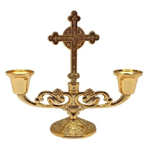 Candelabro Gold Religioso / Runn