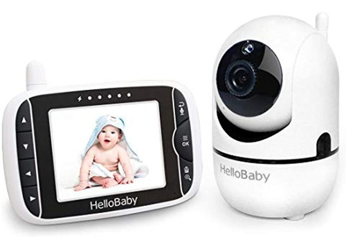 Monitor Para Bebés Con Video Hellobaby Con Cámara Remota Pan