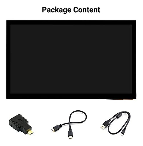 Pantalla Táctil Capacitiva Waveshare De 10.1 Pulgadas Compat