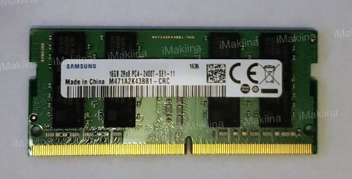 Memória NOTEBOOK SAMSUNG 16GB PC4-2400T M471A2K43BB1-CRC