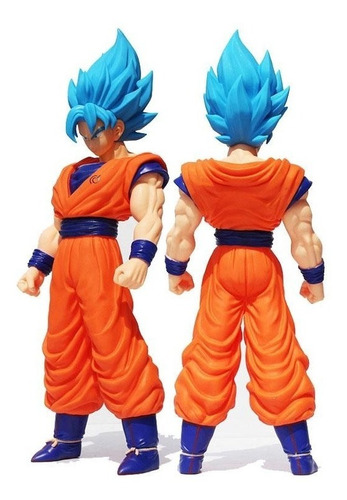 Figura Goku Dragon Ball - Pvc - Goku Dios Cabello Azul | Envío gratis