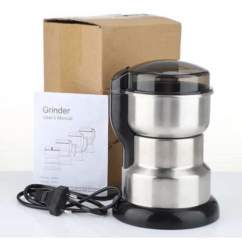 Imagen 3 de 6 de Molinillo Eléctrico De Café Granos Semillas Cereales 400w Mx