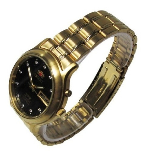Relógio Orient Masculino Médio Automático Dourado Fem0301yf9