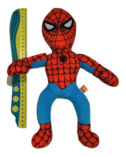 Juguete Peluche Hombre Araña Marvel 35 Cm Sonido Coleccion