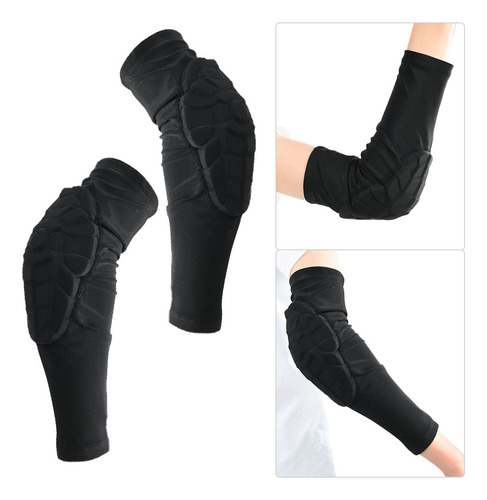 1 Par De Protectores De Brazos De Baloncesto Elásticos Para