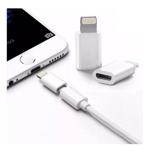 Adaptador De 8 Pines Lightning A Micro Usb