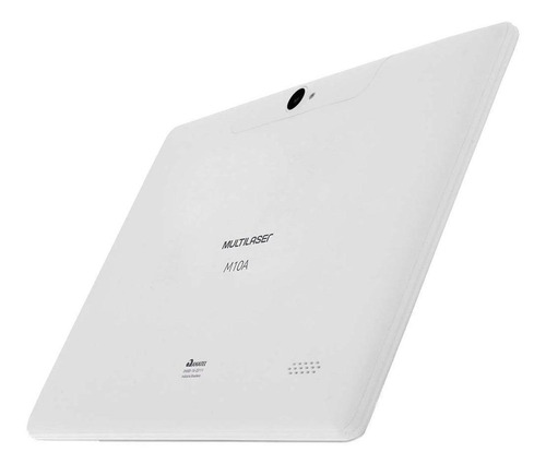 Tablet Multilaser M10A 3G 10" 16GB branco com memória RAM 2GB