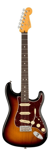 Guitarra Eléctrica Fender American Professional Ii Stratocaster De Aliso 3-color Sunburst Brillante Con Diapasón De Palo De Rosa