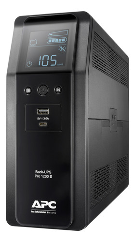Ups Apc 1200 Va Back Ups Pro Br 1200va Interactiva 8 Salidas