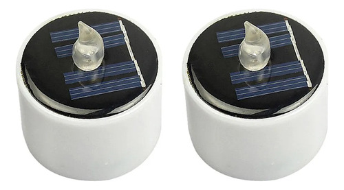 Vela Solar Sin Llama Led Led, Luz Romántica Electrónica