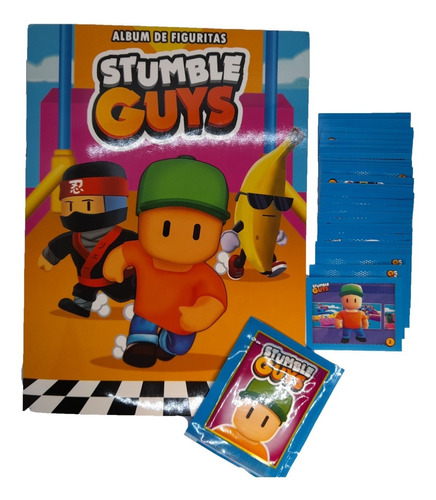 Figuritas Stumble Guys 2023 Sd  - Álbum Completo A Pegar