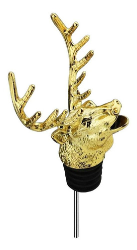 Deer Head Pourer \u0026 Aerator Con Accesorio De Goma De