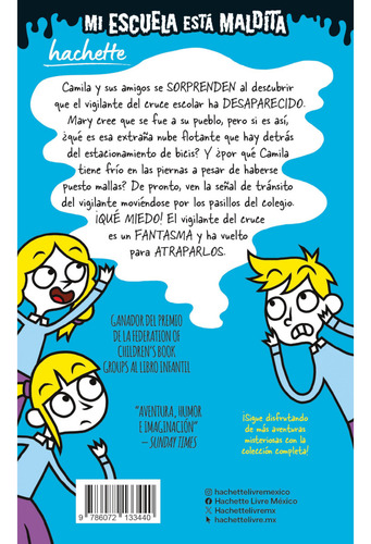 Mi Escuela Está Maldita. El Vigilante Fantasma, De Butchart, Pamela. Editorial Hachette Infantil, Tapa Blanda, Edición 01 En Español, 2024