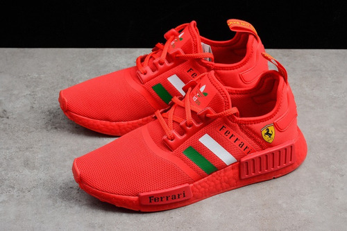 tenis adidas ferrari vermelho