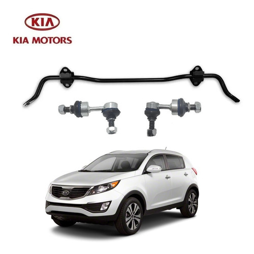 Barra Estabilizadora Traseira Kia Sportage 2013 Com Buchas