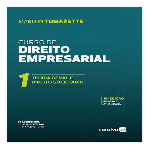 Livro Curso De Direito Empresarial 1 Marlon Tomazette