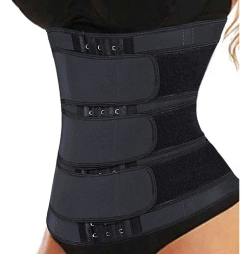 W Faja Moldeadora Del Cuerpo De La Recortadora De Negro Xxxl