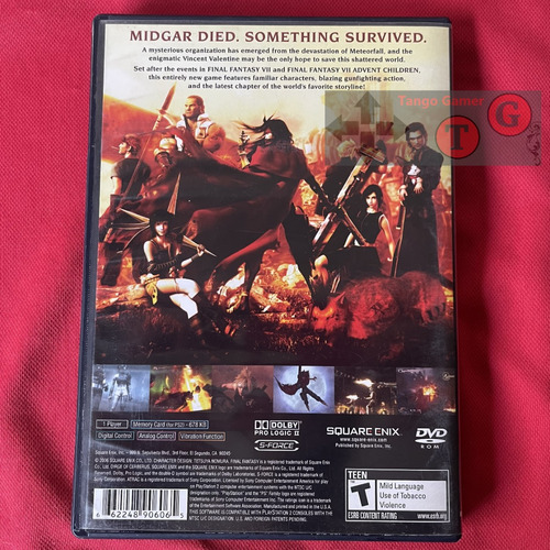 Dirge Of Cerberus: Final Fantasy Vii (2006) / Playstation 2 (Usado)