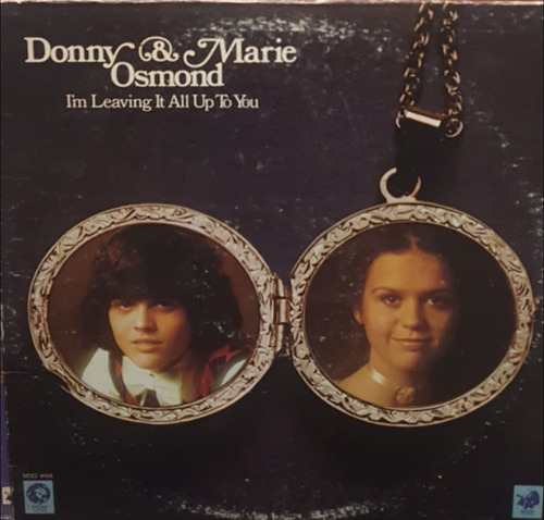 Donny & Marie Osmond I'm Living It All Up To You Lp