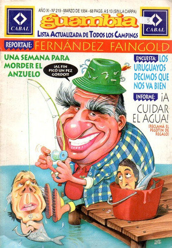 Revista Guambia 219 - Revista De Humor De Uruguay