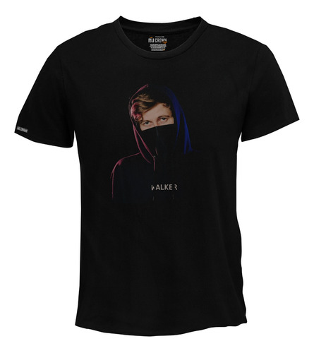 Camiseta Hombre Dj Alan Walker Electro House Bto2