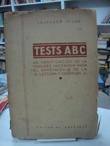 Tests Abc - Lourenco Filho