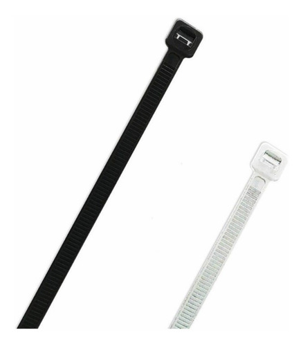 Imagen 2 de 4 de Precinto Prensacable Nylon 200mm X 3.6mm 100u Bremen 7353