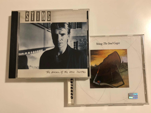 Sting Lote 2 Cd Dream Blue Turtles & Soul Cages Impecables