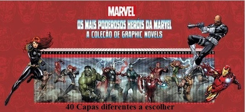 Os Heróis Mais Poderosos Da Marvel - Escolha 7 Encadernados 