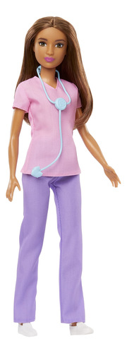 Barbie Muñeca Profesional De La Moda Del Doctor Con La Par.