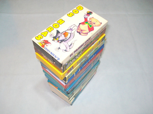 Peliculas Infantiles Retro En Vhs (lote X 14u.) (Usado)