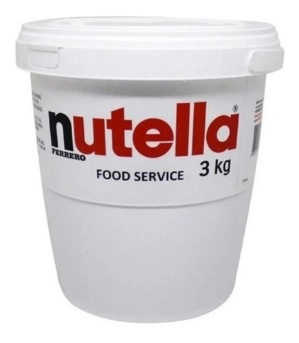 Nutella (balde X 3 Kilos)