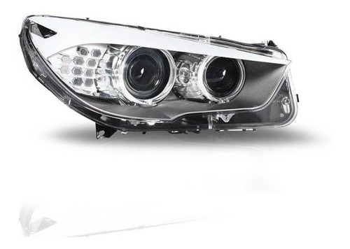 Farol Bmw Serie 5 S5 2011 2012 13 2014 Com Motor Com Led Tyc