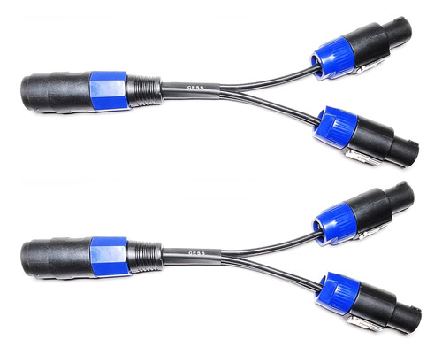 Cess-186 - Cable Divisor Speakon, Para Cable De Altavoz, Paq