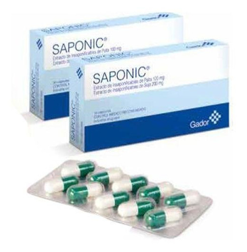 Saponic 300 Mg 30 Cápsulas