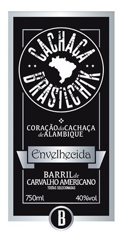 Brasilchik - Cachaça Envelhecida Barril Carvalho Americano