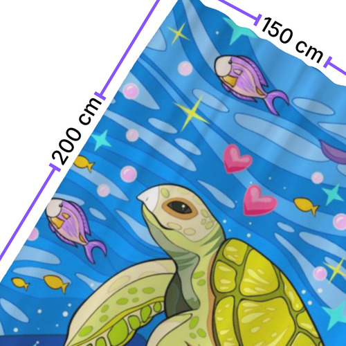 Cortina De Baño Ducha Impermeable Grande Lavable Diseño Moda Azul Acero Tortugas