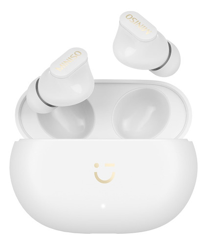 Auricular Bluetooth Miniso Mct02 Color Blanco