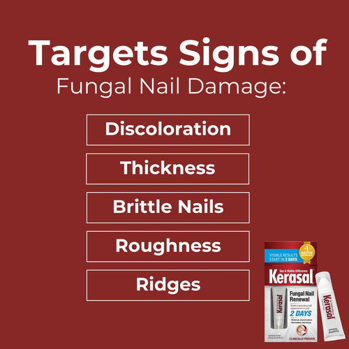 Renovação De Unhas Kerasal Restores Nails A Embalagem De 10