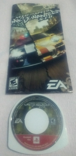 Juego Psp,need For Speed,most Wanted (Usado)