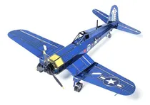 Comprar Rompecabezas Metal Avion F4u Corsair Modelismo Escala Puzzle