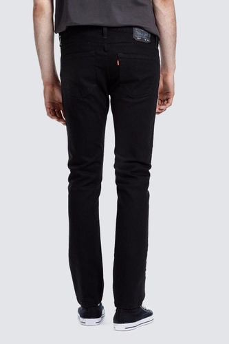 Imagen 4 de 4 de Jean Levis 511 Negro Sim Fit Tres Colores. Belgrano