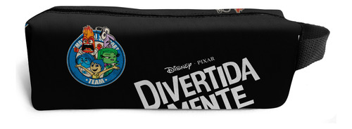 Escolar Infantil Mochia E Estojo Emoções Diver Alegria Cor Mochila E Estojo 3 Desenho Do Tecido Liso