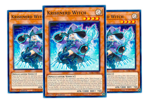 Yugi-oh! Krishnerd Witch Lede-en084 Comun