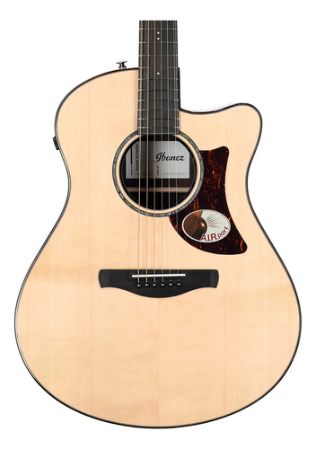 Guiarra Electroacustica Ibanez Advanced Acoustic Tapa Abeto Color Natural High Gloss Material Del Diapasón Macassar Ebony Orientación De La Mano Diestro