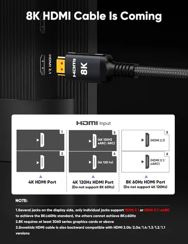 Cable hdmi snowkids hotsell