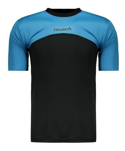 Camisa Reusch Wizard Goleiro Preta E Azul