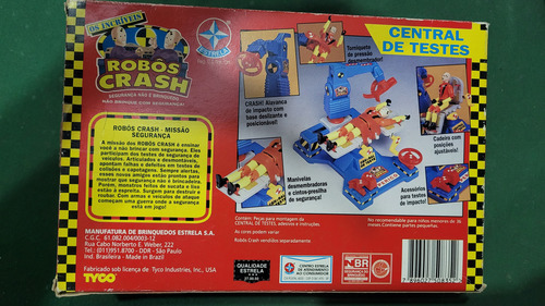 Robôs Crash Central De Testes - Estrela (Usado)