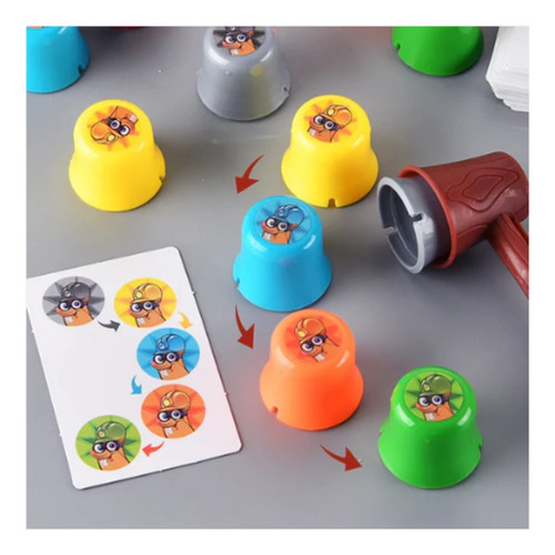 Juego De Mesa Apilando Topos Stack A Mole Clásico