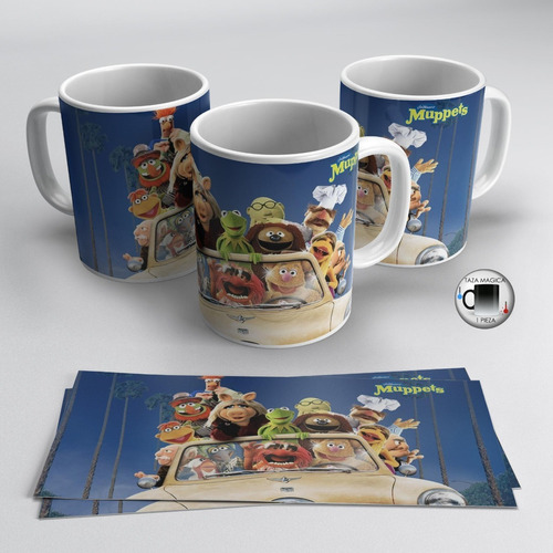 Taza Mágica 11 Oz / The Muppets , M03 (1 Pz)